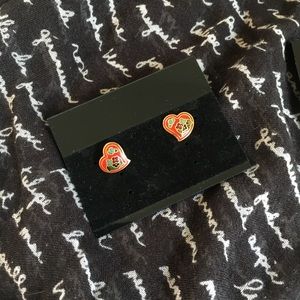 Enamel heart earrings ❤️️❤️️❤️️